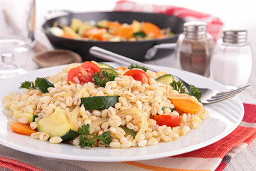 vegetable and grain