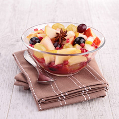 autumn fruit salad