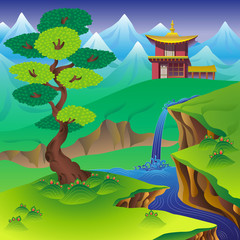 Obraz na płótnie Canvas Chinese landscape