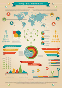 Infographic element. Population.