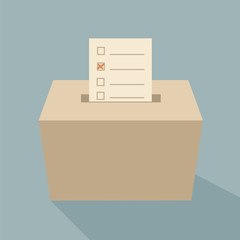 ballot box vote