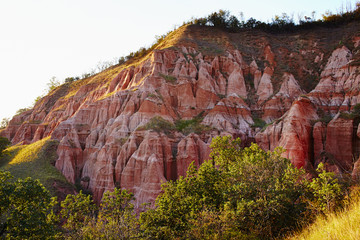 Red Ravine from the Carpathian mountains