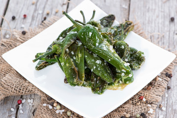 Portion of Pimientos