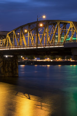 Portland Bridge at Night