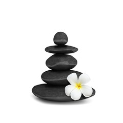 Fototapeta na wymiar Zen stones balance concept