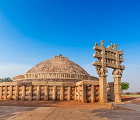 Great Stupa. Sanchi, Madhya Pradesh, India