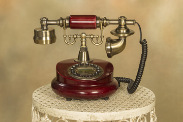An old telephone