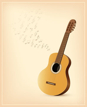 Guitar background