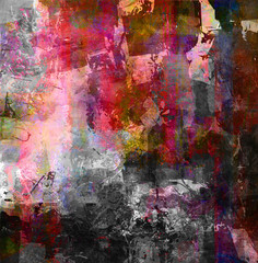 mixed media grunge