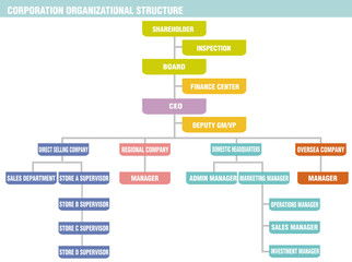 Corporation: organizational structure