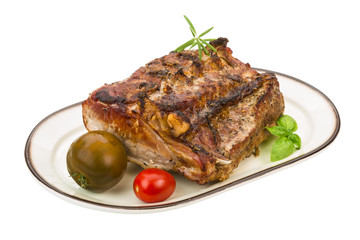 Grilled pork