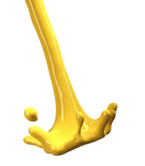 vanilla syrup topping splash