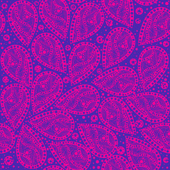 seamless paisley ornament