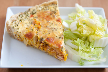 Kürbis Quiche Lorraine