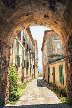 Fototapeta A picturesque corner in Tuscany, Italy