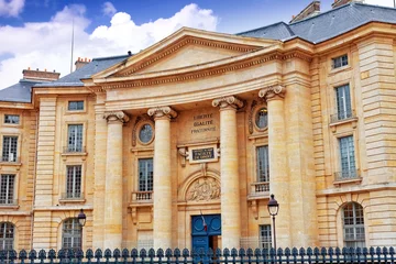 Foto op Canvas Paris University (Faculty of Law) near the Pantheon. Paris. Fran © BRIAN_KINNEY
