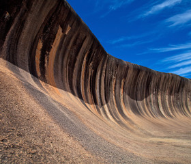 Wave rock, western Australia