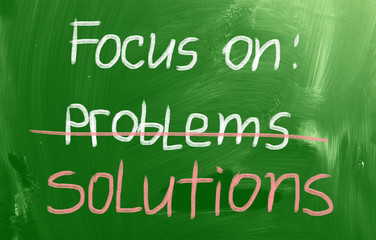 Obraz premium Think Positive Concept