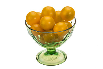 Yellow bright tomato