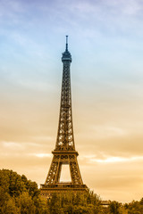 Fototapeta na wymiar Eiffel tower,Paris ,France