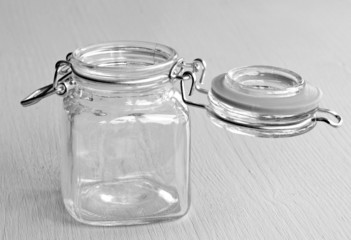 leeres einweckglas sw