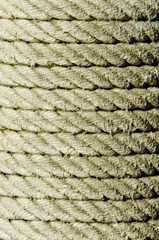 Fototapeta na wymiar marine rope close up