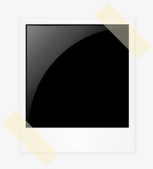 Photo frame, vector illustration