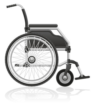 Wheelchair Vector Illustration