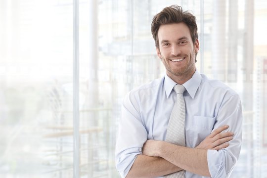 Portrait Of Confident Businessman