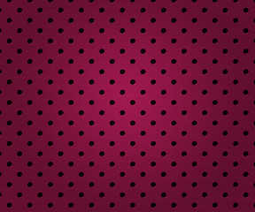 Dots in Violet Metal Plate