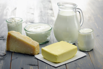 Diary Products, milk,cheese,ricotta, yogurt and butter