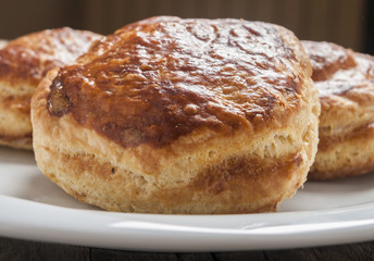 homemade buns with filling