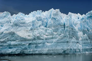 Crédence de cuisine en verre imprimé Glaciers The Hubbard Glacier while melting