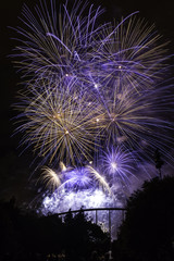 night fireworks