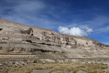 Hochland in den Anden von Peru