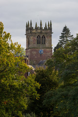 Ellesmere Shropshire Parish Church tower