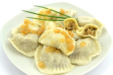 dumplings with sauerkraut