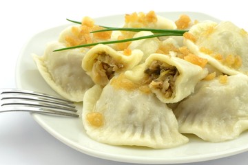 dumplings with sauerkraut