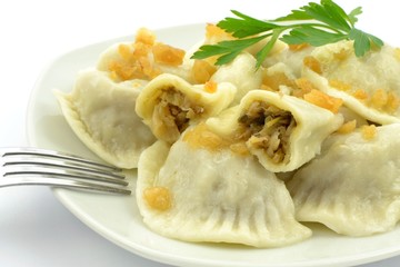 dumplings with sauerkraut