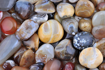 Natural Agate, various types and color