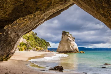 Peel and stick wall murals Cathedral Cove Cathedral Cove