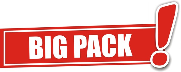 étiquette big pack