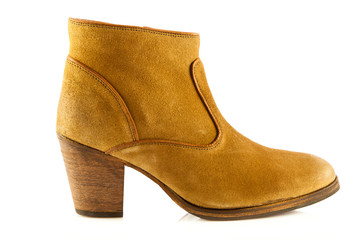  high heel women shoes on white background