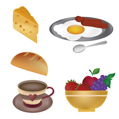 delicious food for breakfast