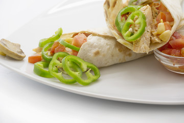 Fajitas, Mexican food
