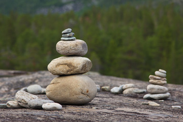 Steinmännchen in Norwegen