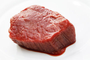 raw beef