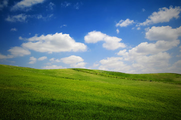 The Heaven with Blue sky