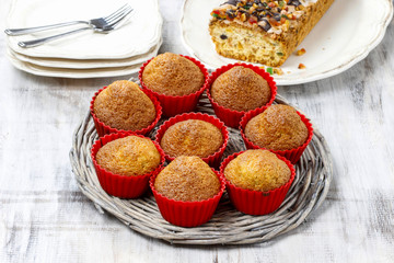 Muffins before decorating