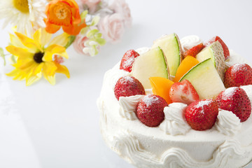 記念日のケーキ